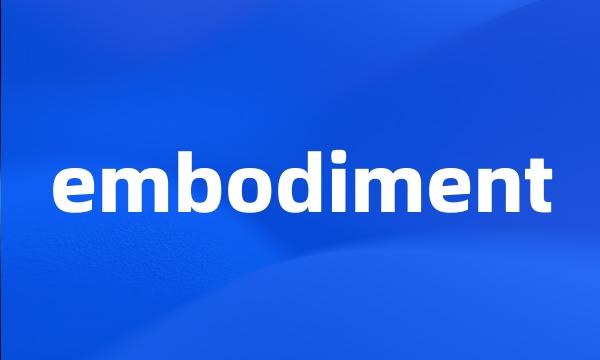 embodiment