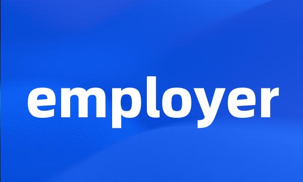 employer