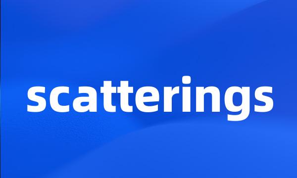 scatterings