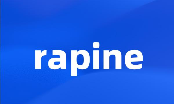 rapine