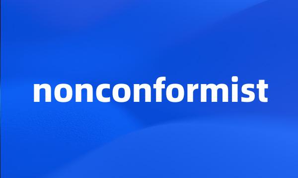 nonconformist