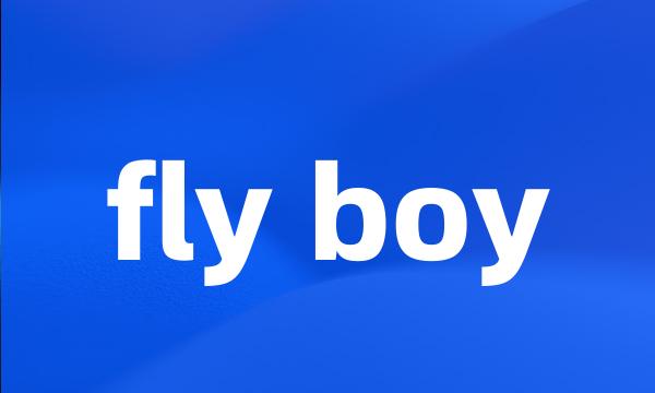 fly boy