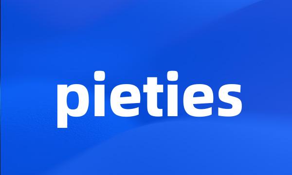 pieties