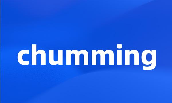 chumming