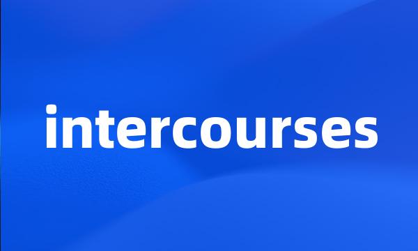 intercourses