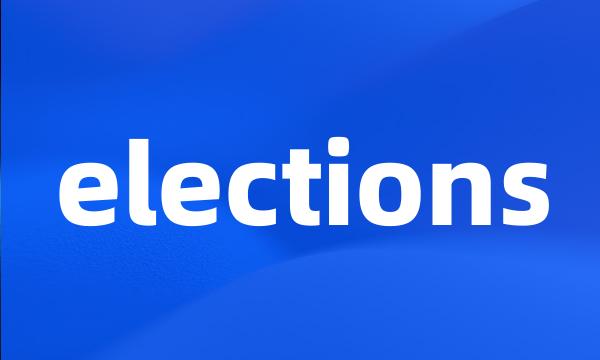 elections