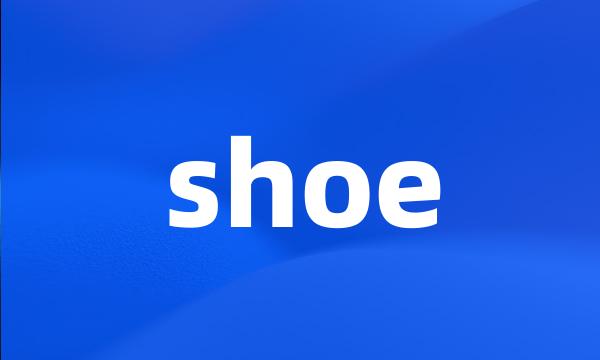 shoe