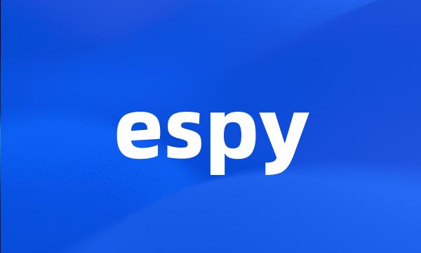 espy