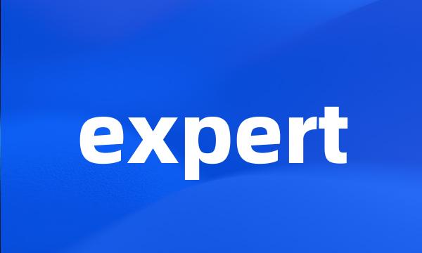 expert