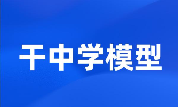 干中学模型