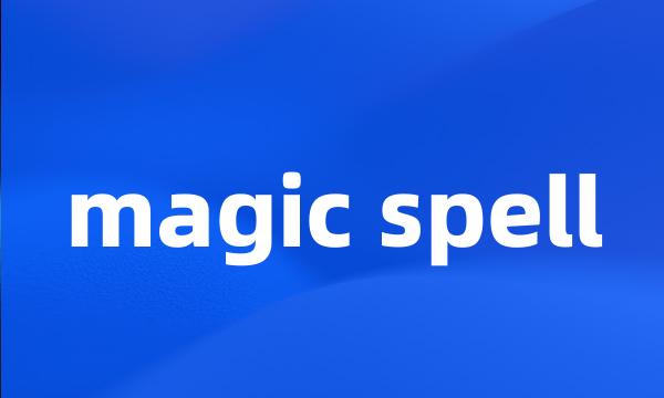 magic spell