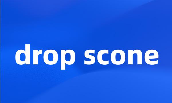 drop scone