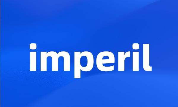 imperil