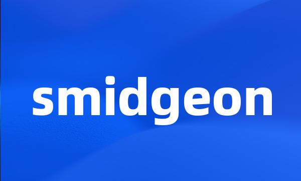 smidgeon