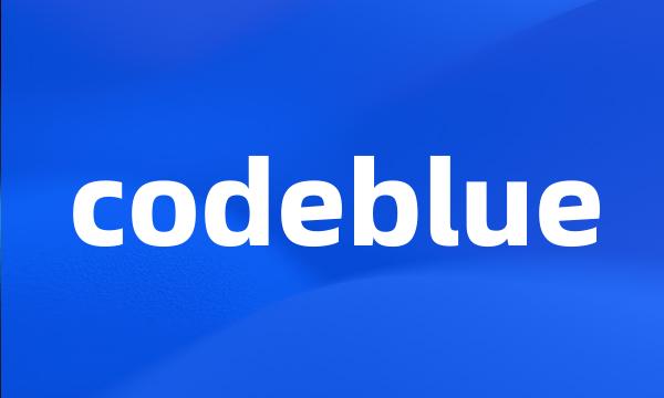 codeblue