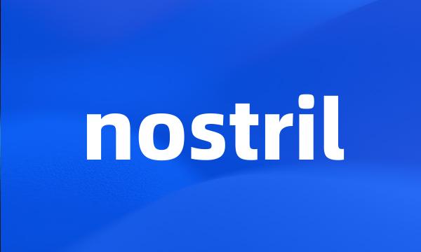 nostril