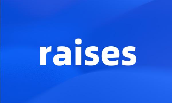 raises