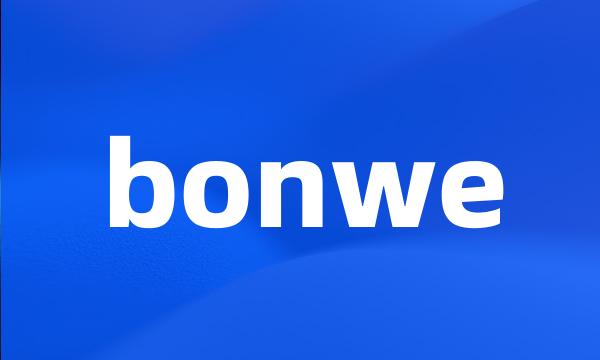 bonwe