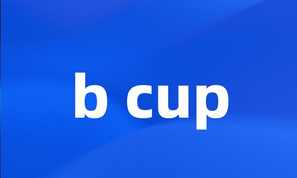 b cup