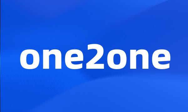 one2one