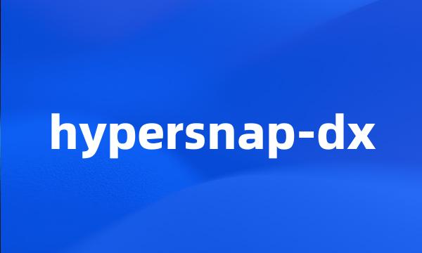 hypersnap-dx