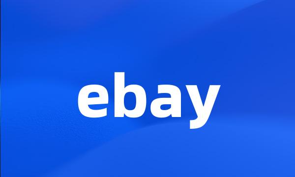 ebay