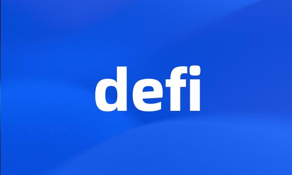 defi