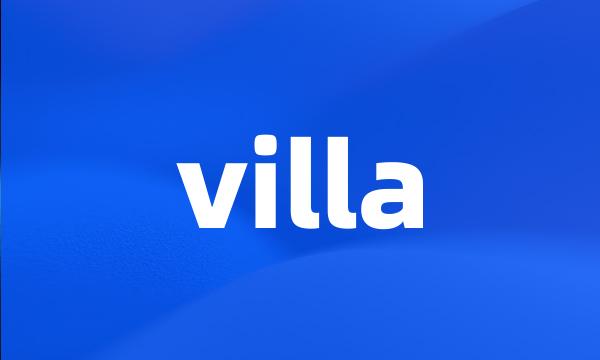 villa