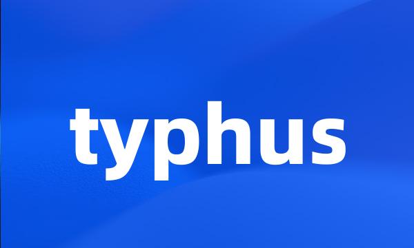 typhus