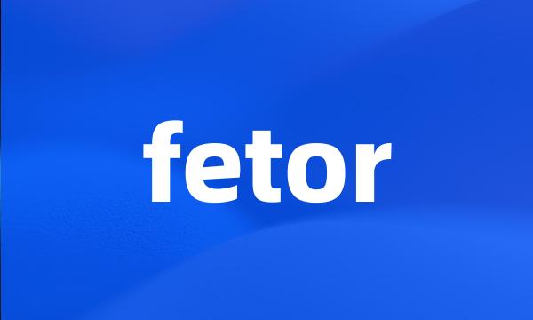 fetor