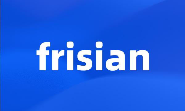 frisian