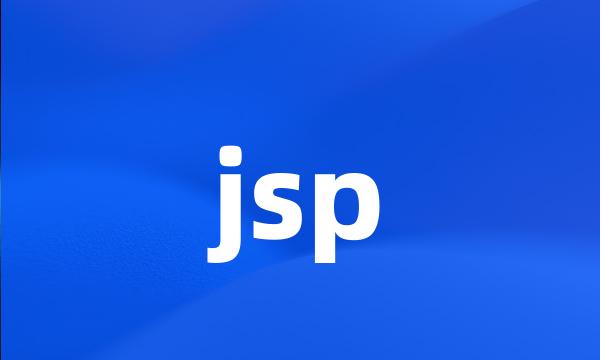 jsp