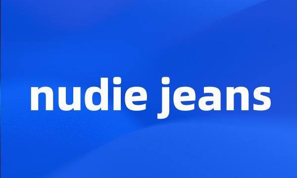 nudie jeans