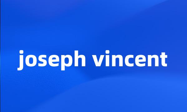 joseph vincent