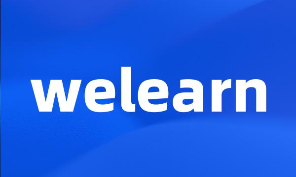 welearn