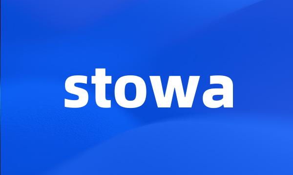 stowa