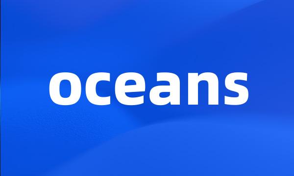 oceans