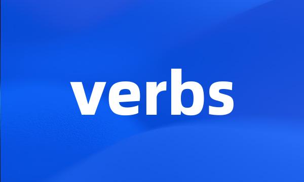 verbs