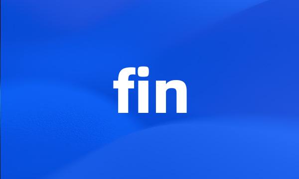 fin