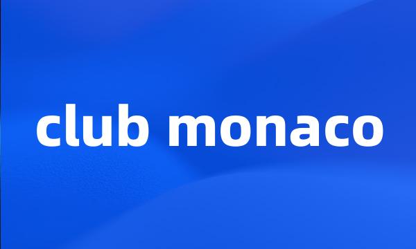 club monaco