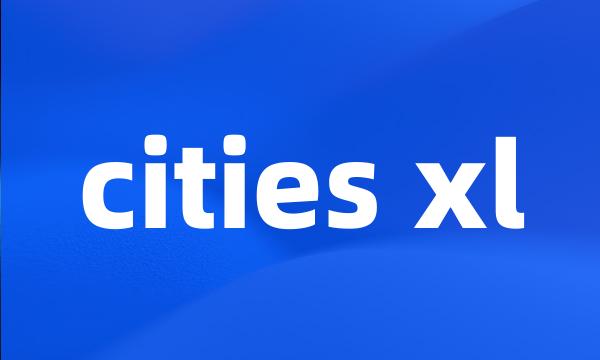 cities xl