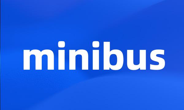 minibus