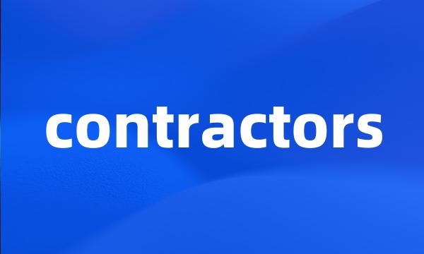 contractors