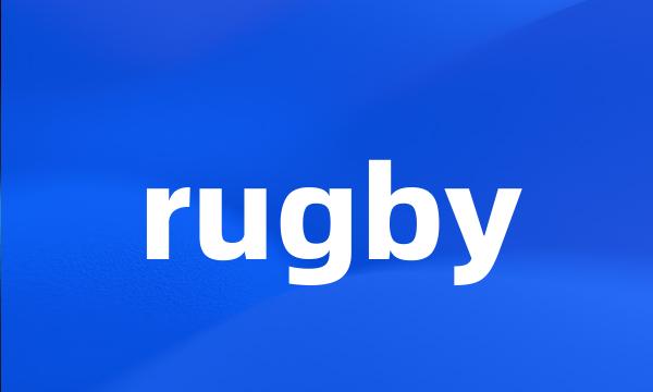 rugby