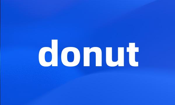 donut