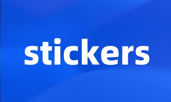 stickers