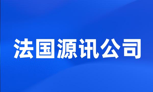 法国源讯公司