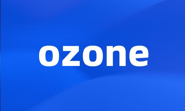 ozone