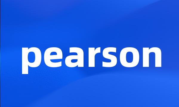 pearson