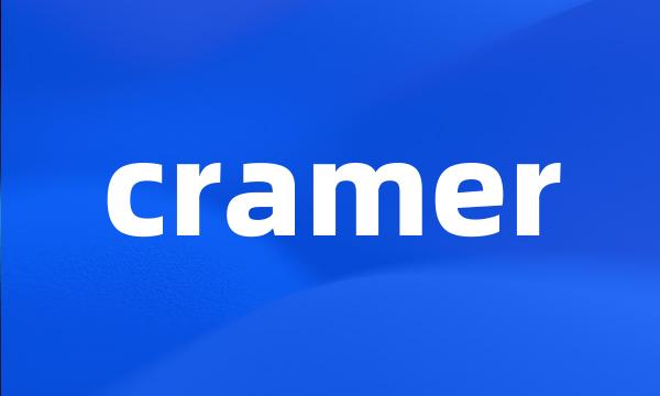 cramer